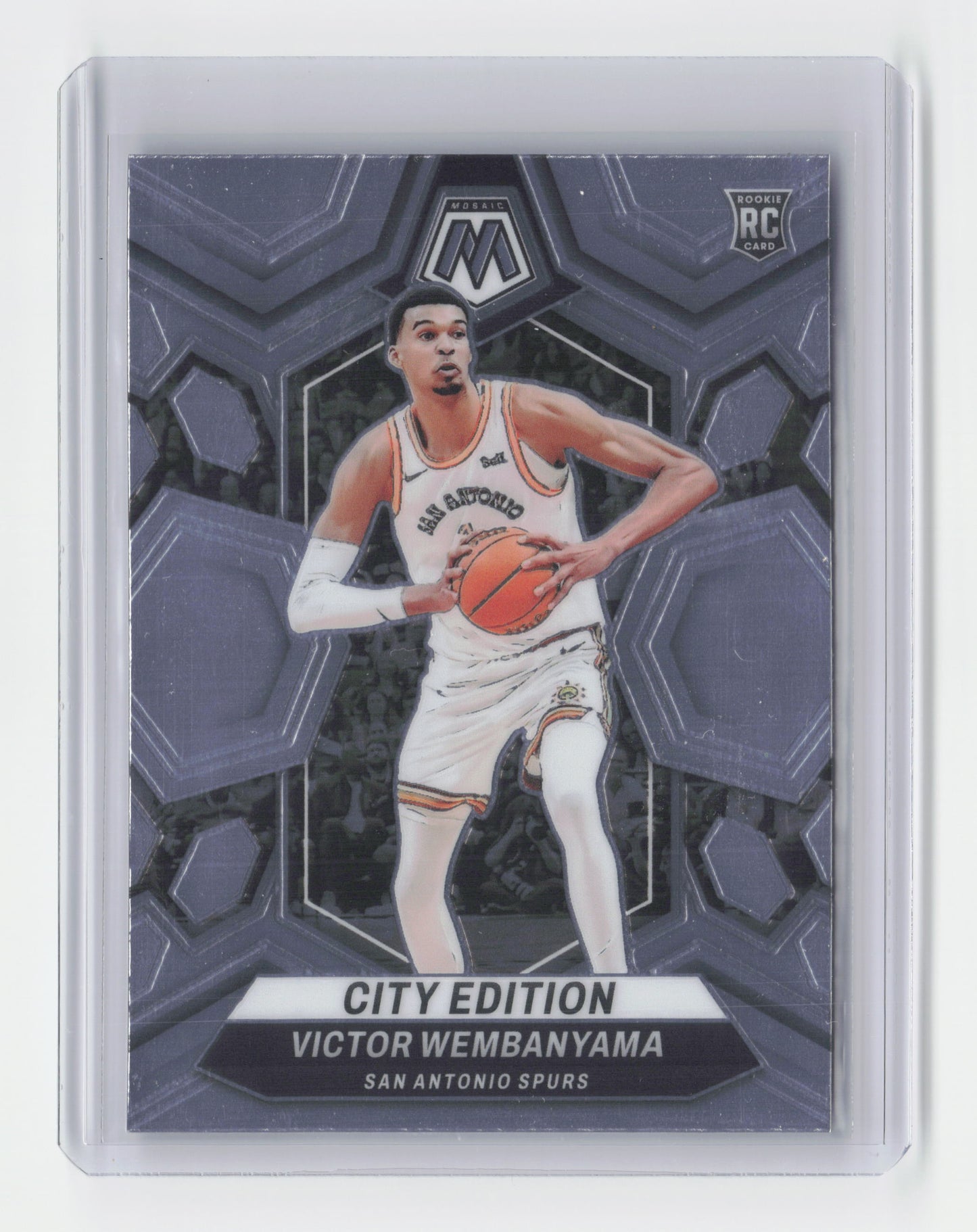 2023-24 VICTOR WEMBANYAMA - Rookie City Edition - Mosaic - Spurs #282