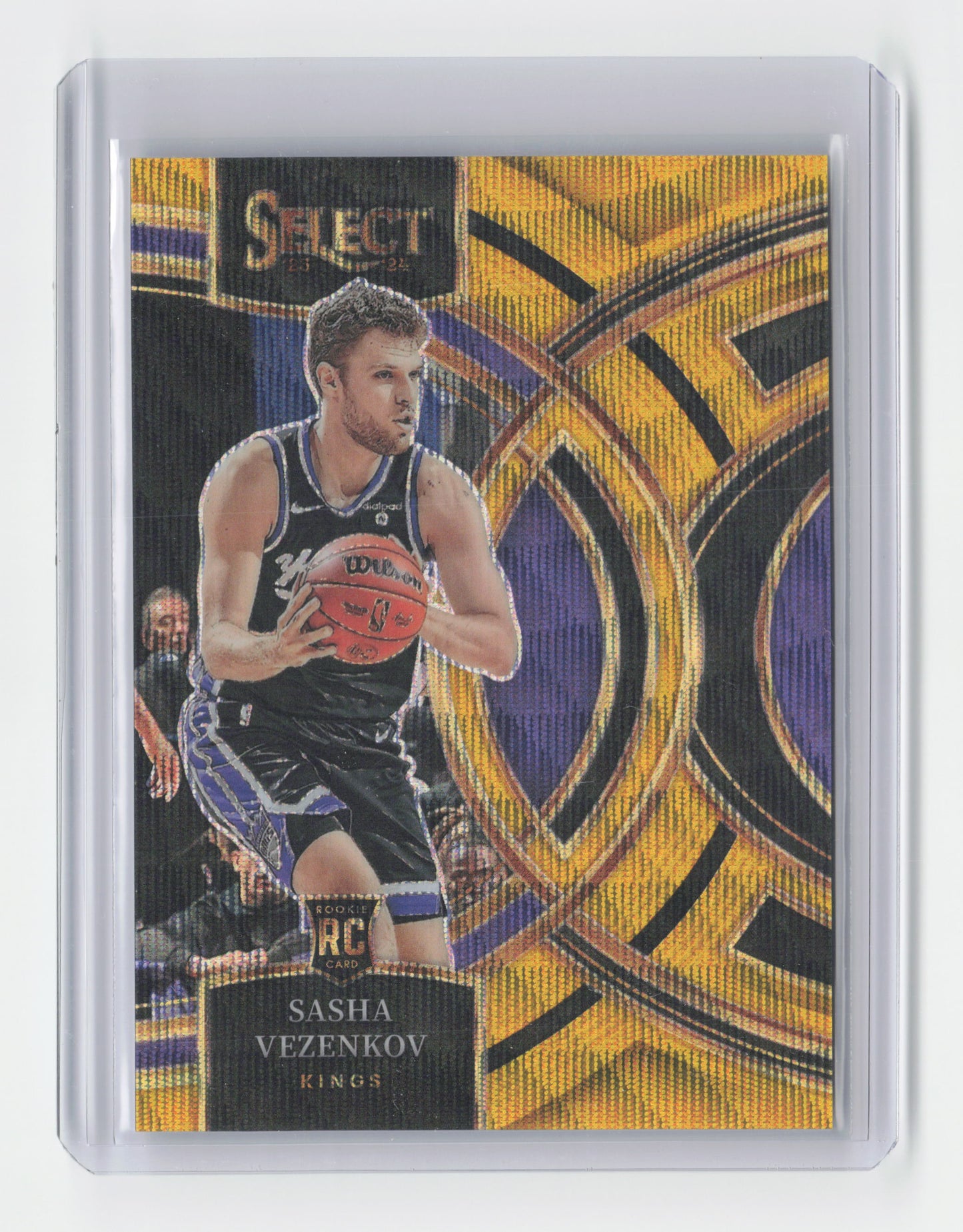 2023-24 SASHA VEZENKOV - Premier Gold 4/10 - Select - Kings #127
