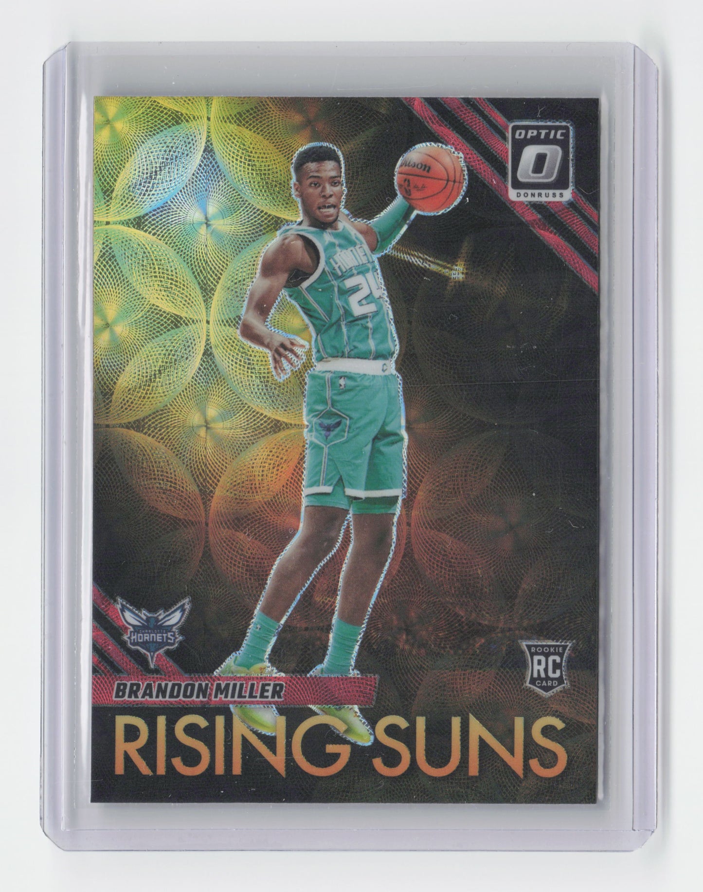 2023-24 BRANDON MILLER - Rising Suns - Optic International - Hornets #4