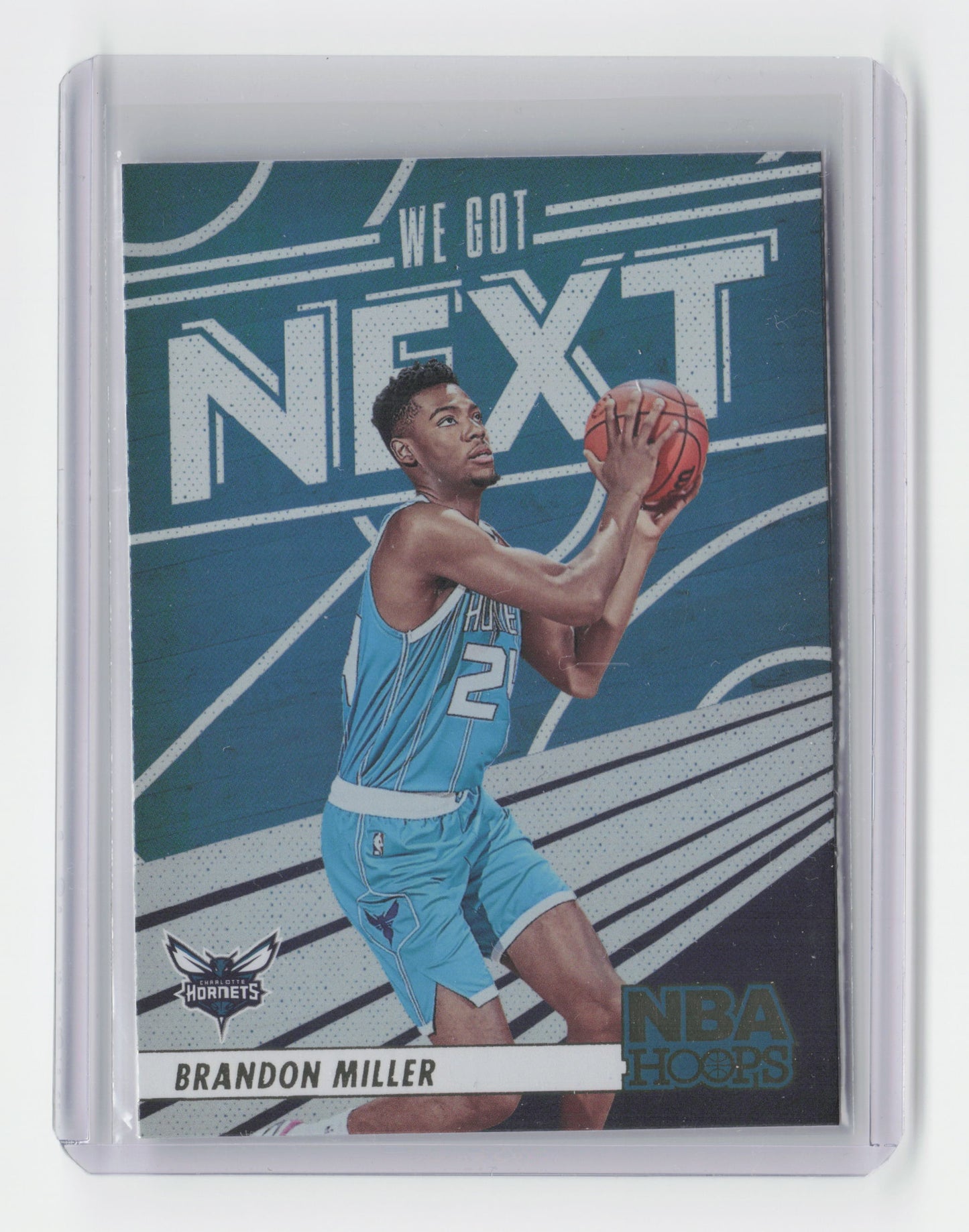 2023-24 BRANDON MILLER - We got next Holo - Hoops - Hornets #20