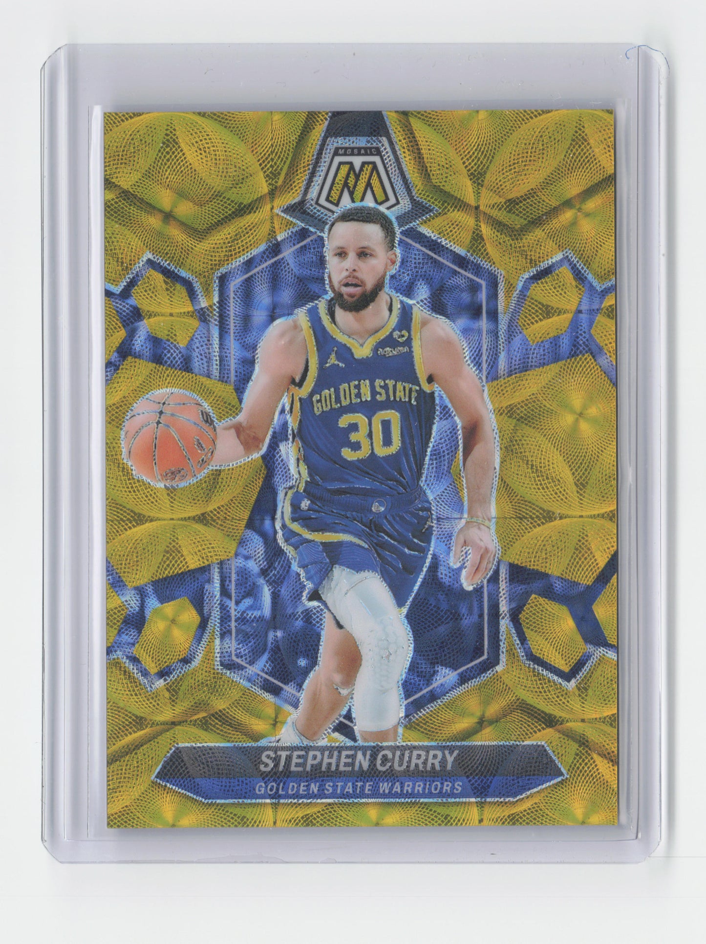 2023-24 STEPHEN CURRY - Gold Variation 10/10 Bookend - Mosaic - GWS #3