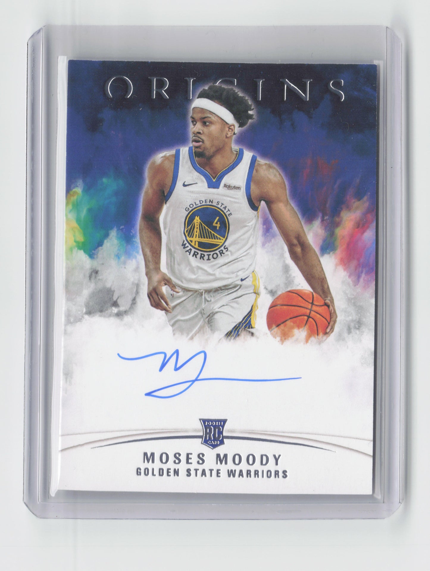 2021-22 - MOSES MOODY - Rookie on card Autograph - Origins - GWS