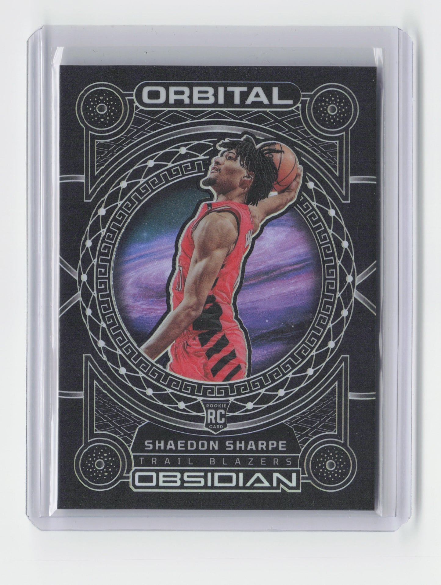 2022-23 - SHAEDON SHARPE - Rookie Orbital - Obsidian - Blazers #17