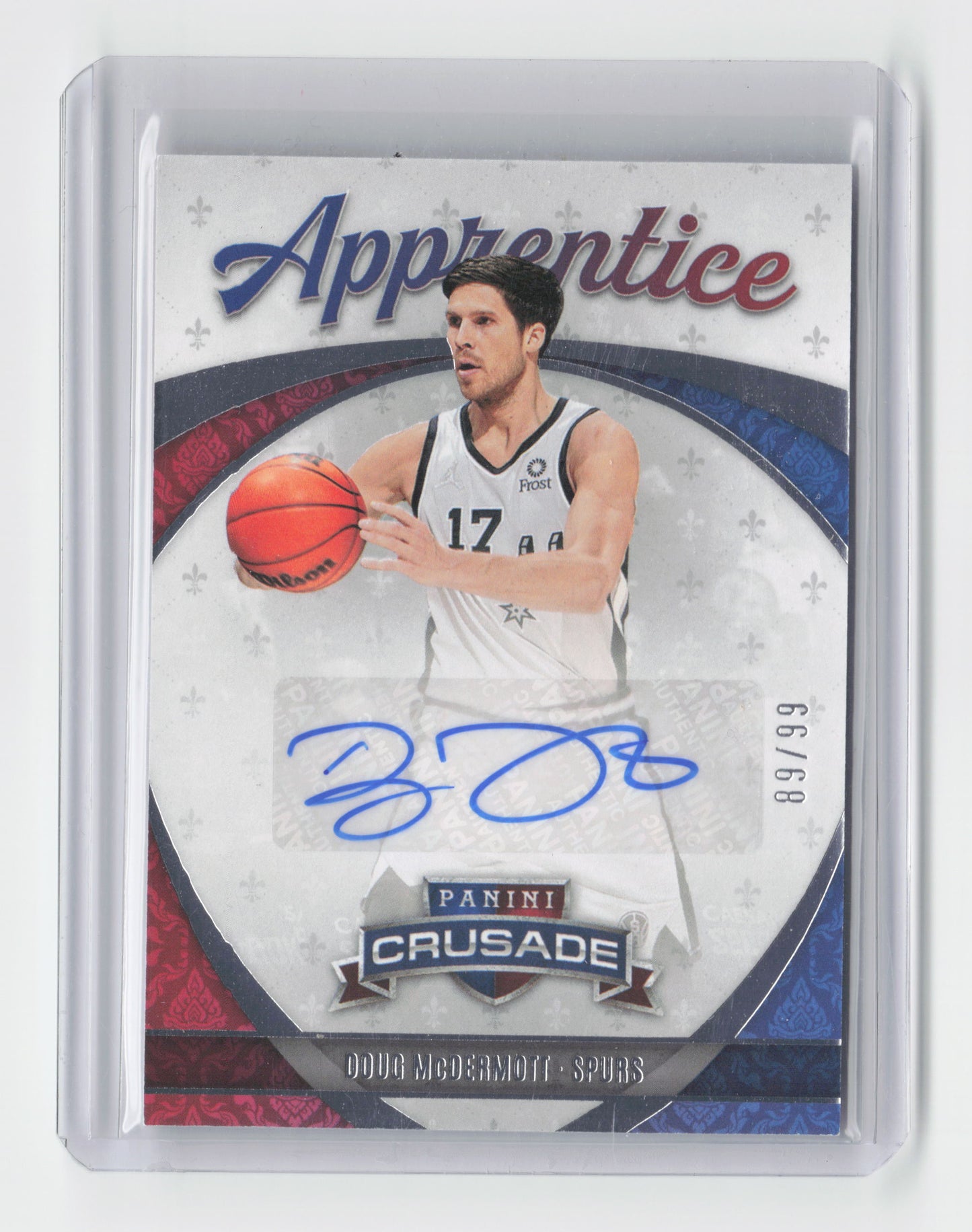 2021-22 - DOUG McDERMOTT Crusade Apprentice Auto 89/99 Chronicles Spurs