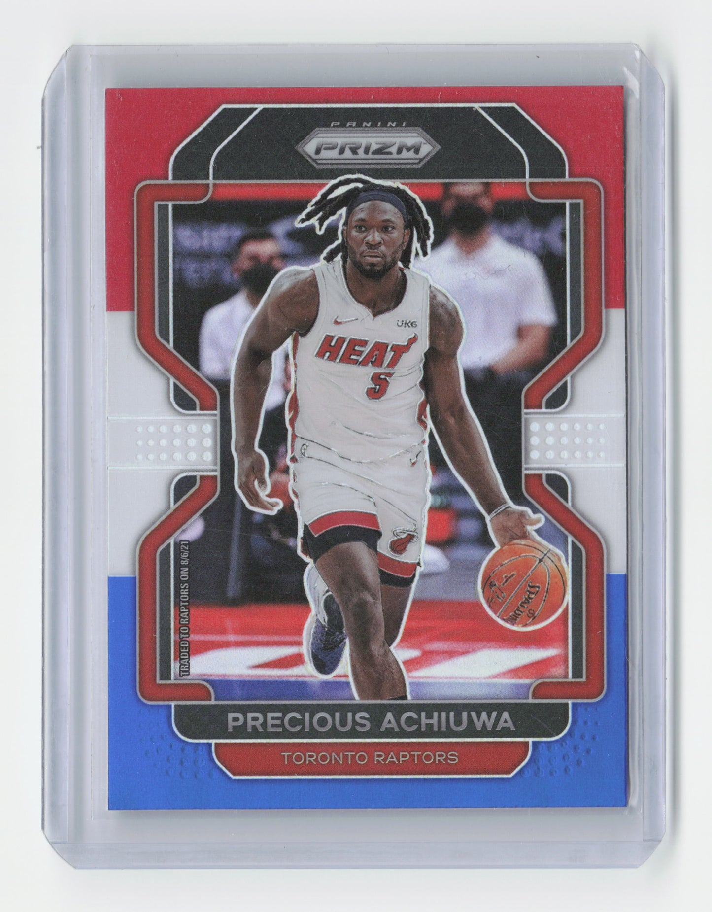 2021-22 - PRECIOUS ACHIWA - Red White & Blue - Prizm - Heat #39