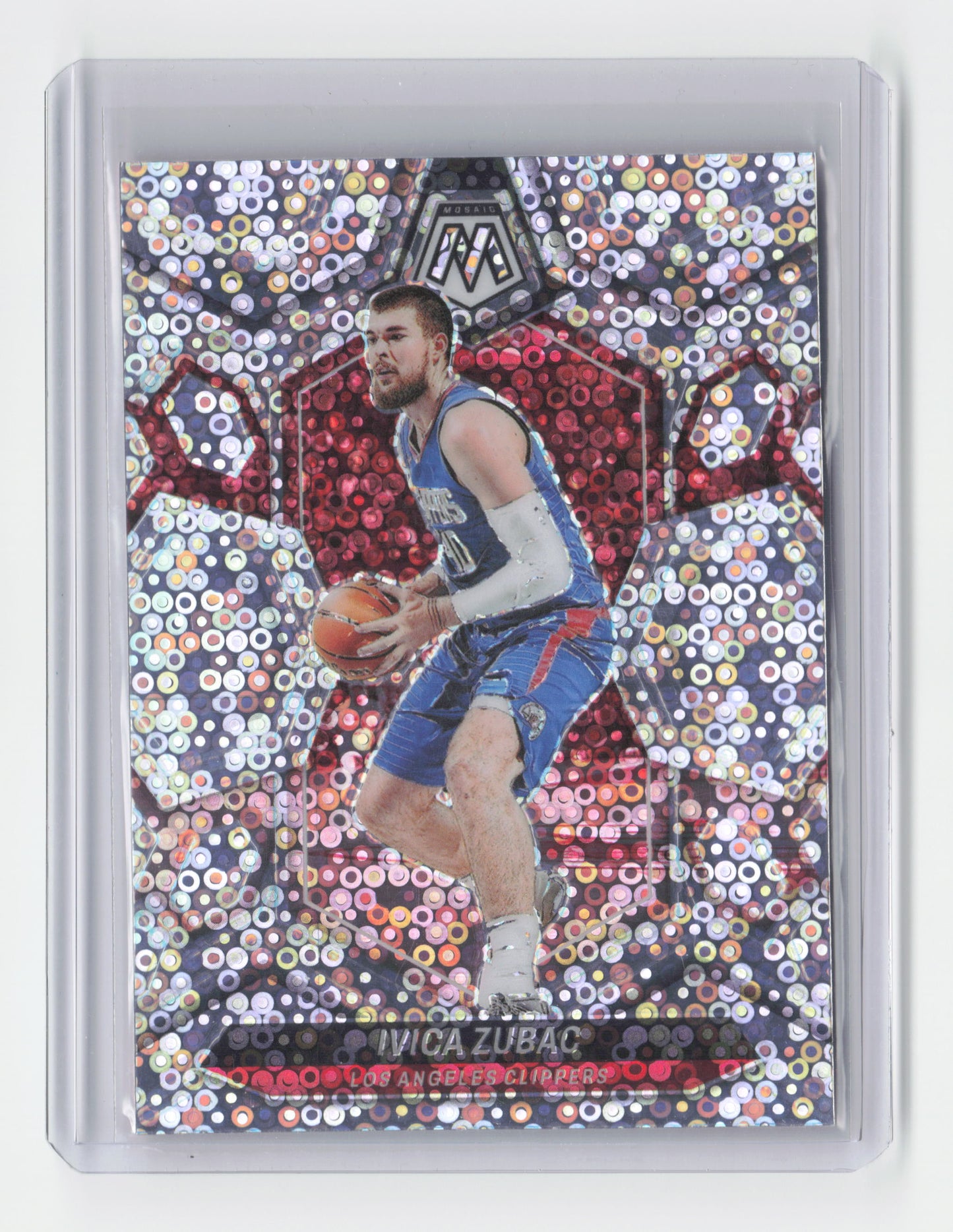 2022-23 - IVICA ZUBAC - Silver Disco - Mosaic Fast Break - Clippers #200
