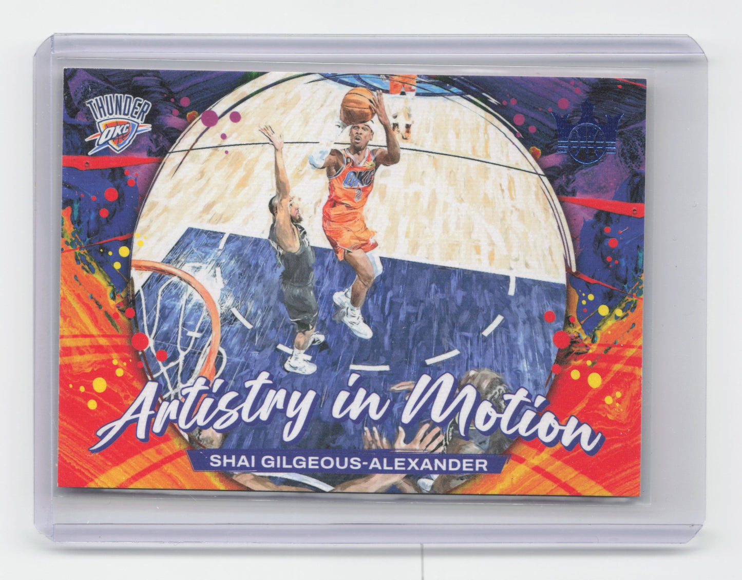 2023-24 SHAI GILGEOUS-ALEXANDER Sapphire Artistry In Motion 57/99 OKC #30