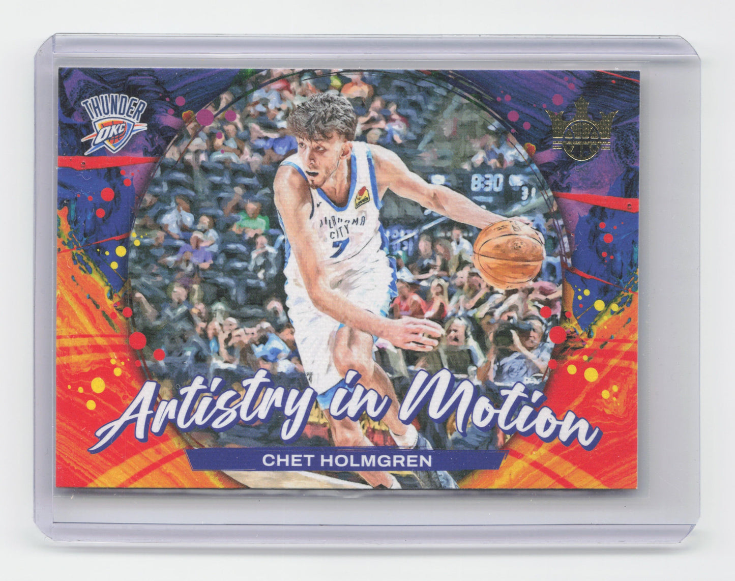 2023-24 - CHET HOLMGREN - Artistry In Motion Insert - Court Kings - OKC #9