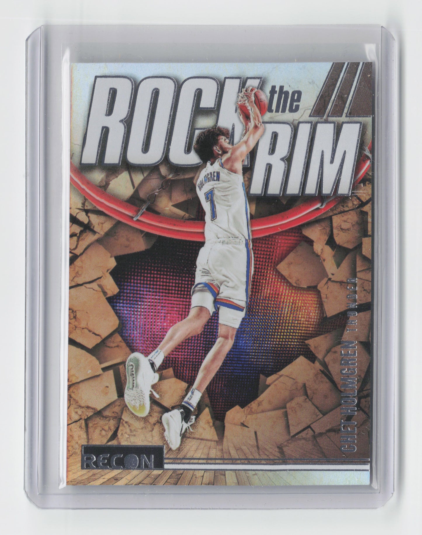 2023-24 - CHET HOLMGREN - Rock The Rim Insert - Recon - OKC #9