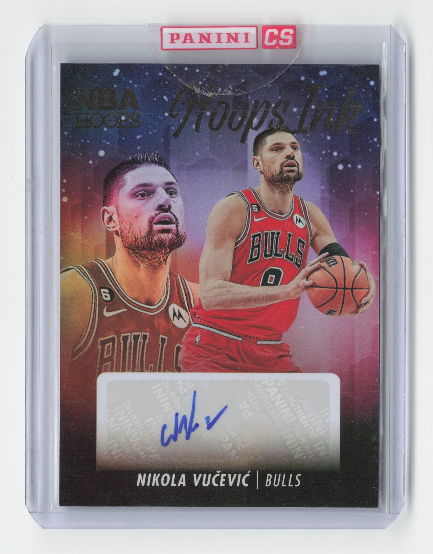 2023-24 - NICOLA VUCEVIC Hoops Ink Autograph Redemption Bulls