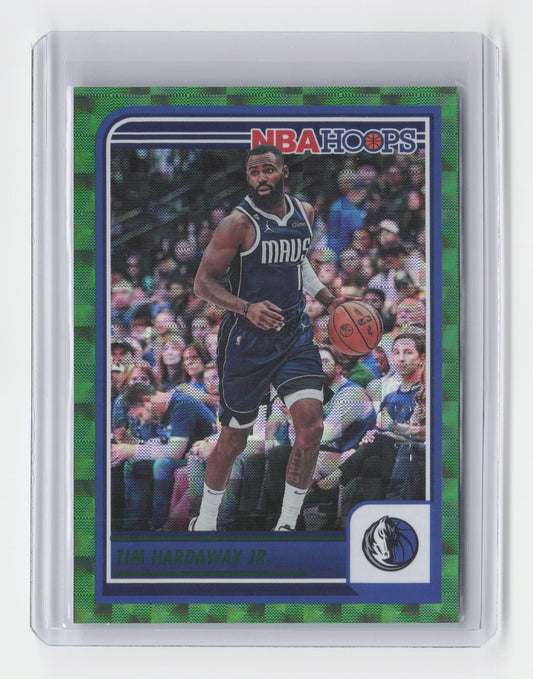 2023-24 - TIM HARDAWAY JR.  Green 13/25 Hoops International Mavericks #173