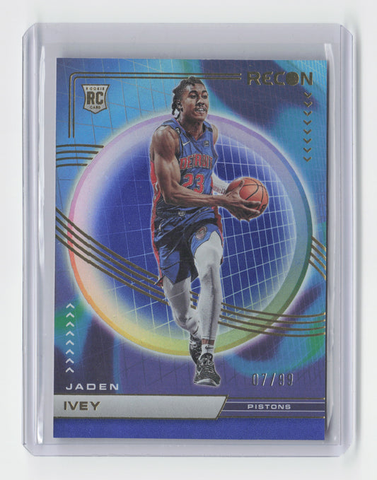 2022-23 - JADEN IVEY Rookie 7/99 Recon Pistons #203