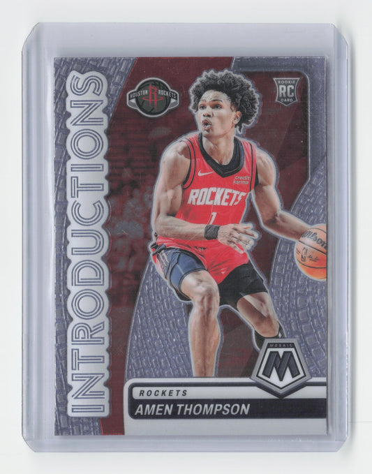 2023-24 - AMEN THOMPSON Introductions Mosaic Rockets #3