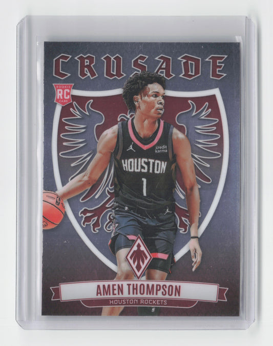 2023-24 - AMEN THOMPSON Rookie Crusade Phoenix Rockets #17