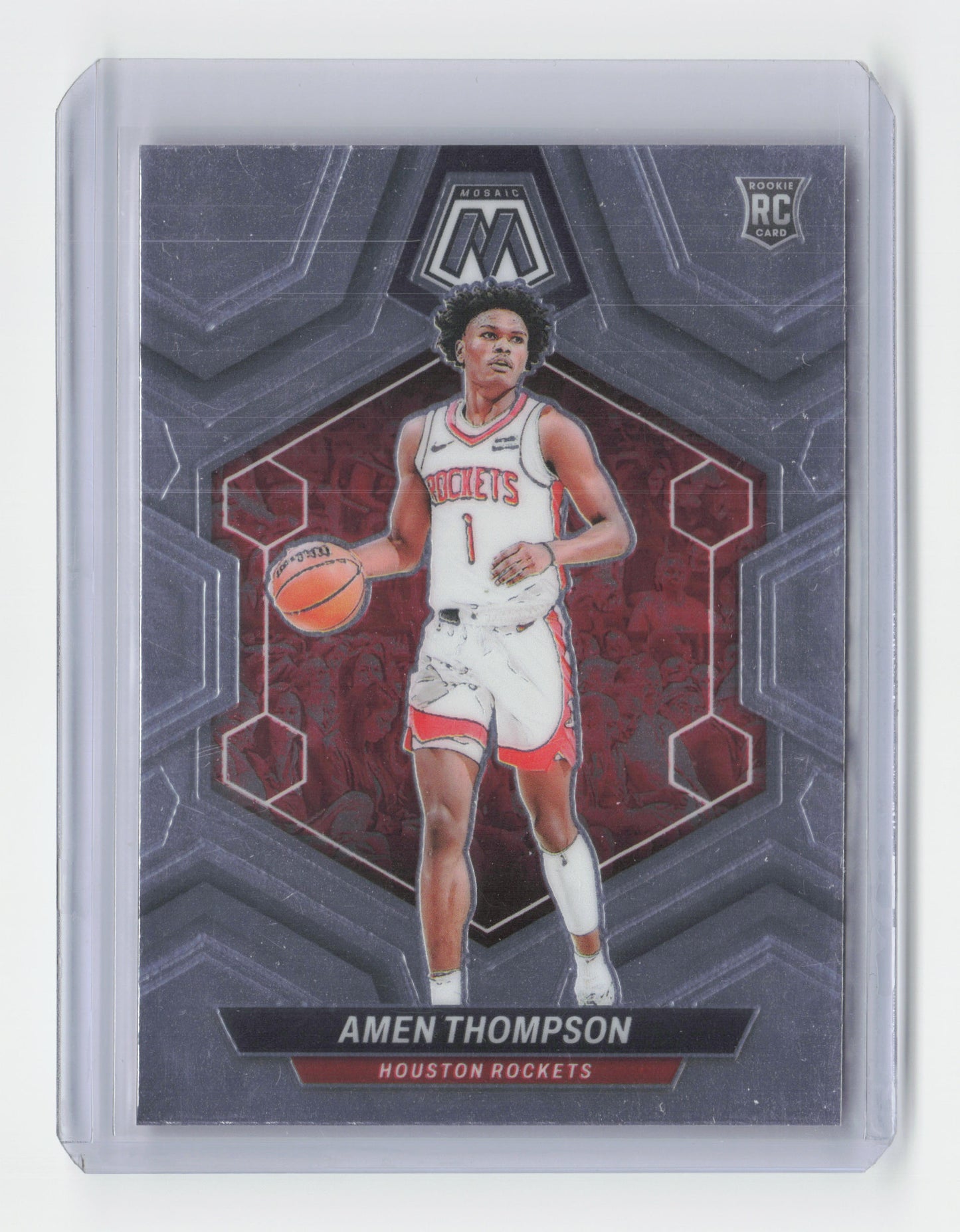2023-24 - AMEN THOMPSON Rookie Base Mosaic Rockets #230