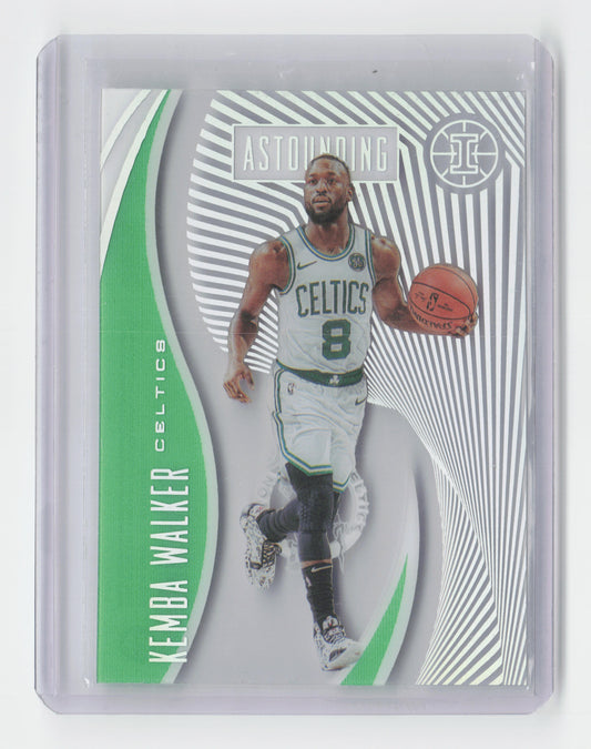 2019-20 - KEMBA WALKER Astounding Acetate Illusions Celtics #10