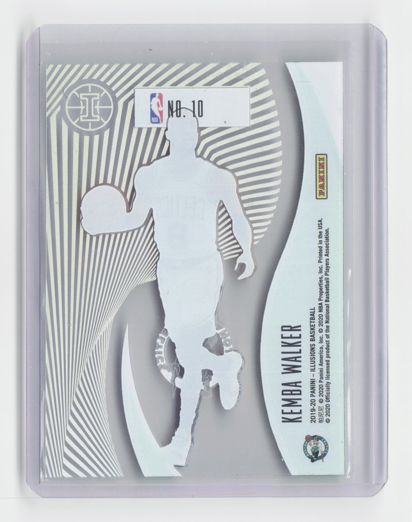 2019-20 - KEMBA WALKER Astounding Acetate Illusions Celtics #10