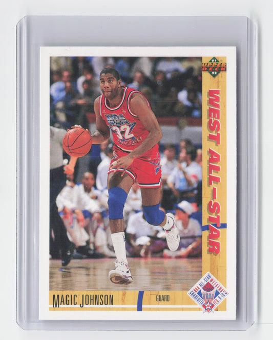 1990-91 - MAGIC JOHNSON West All Star Upper Deck #57