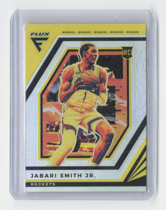 2022-23 JABARI SMITH JR. Silver Rookie Flux Rockets #201