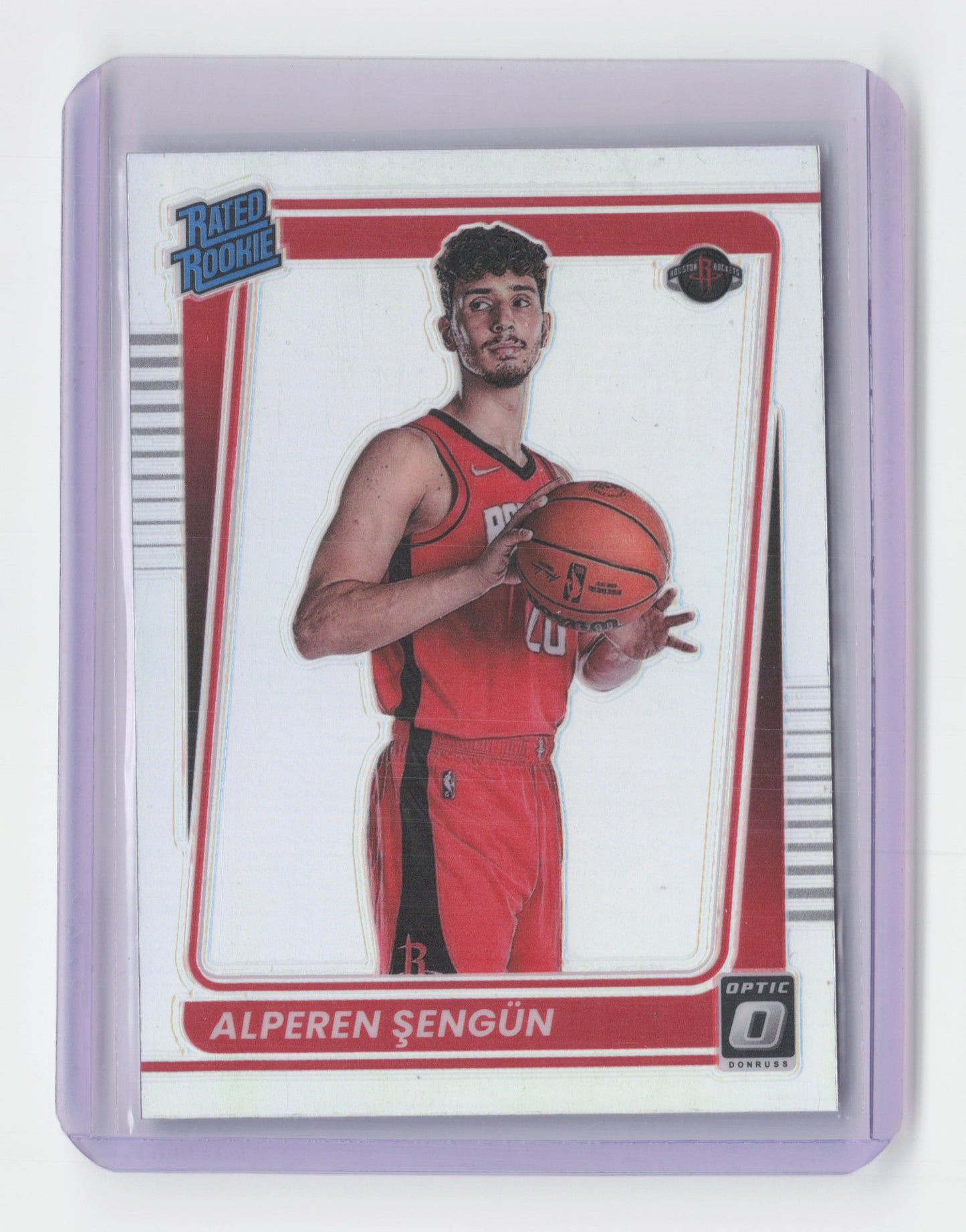 2021-22 ALPEREN SENGUN Silver Rated Rookie Optic Rockets #169