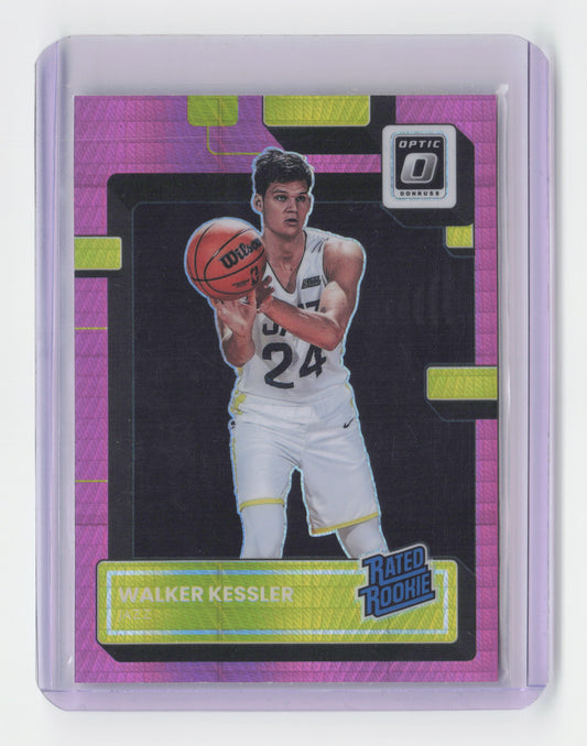2022 - 23 WALKER KESSLER Hyper Pink Rated Rookie Jazz #213