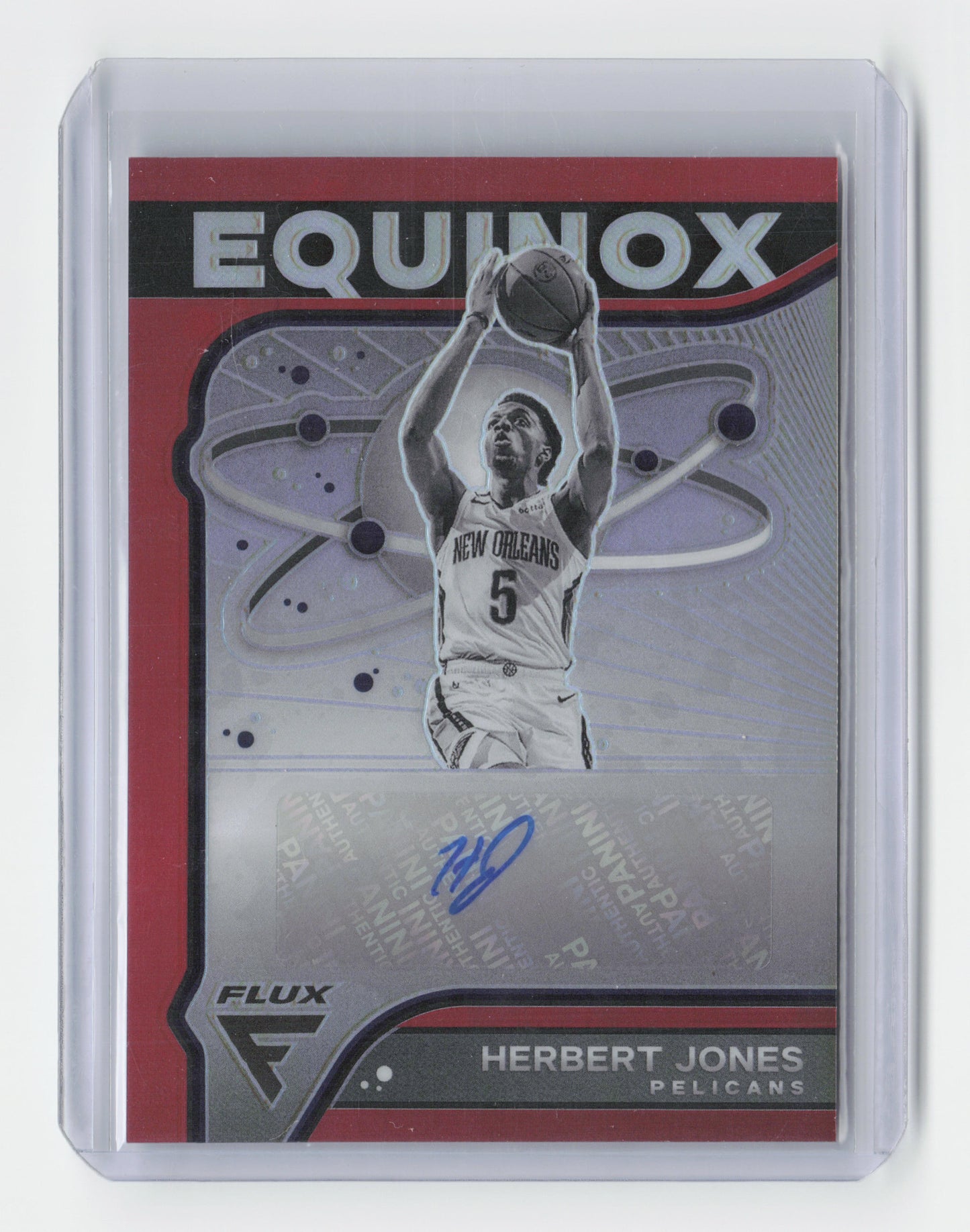 2022-23 HERBERT JONES Equinox Red Autograph 04/35 Elite #EA-HBJ