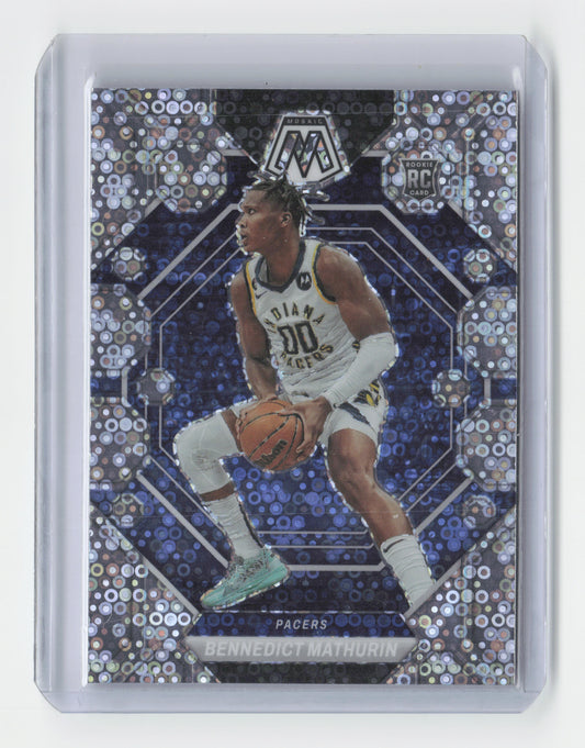 2022-23 - BENNEDICT MATHURIN - Fast Break Rookie Silver - Mosaic - Pacers #210