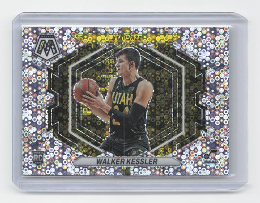 2022-23 WALKER KESSLER Fast Break Rookie Variation Mosaic Jazz #212