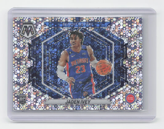2022-23 - JADEN IVEY Fast Break Rookie Variation Mosaic Pistons #216