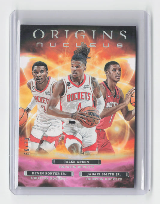 2022-23 - Rockets Nucleus Pink 01/99 Origins Rockets #17