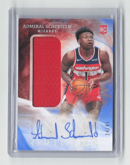 2019-20 - ADMIRAL SCHOFIELD - RPA 24/99 - Origins - Wizards