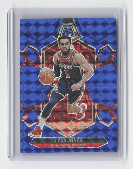 2023-24 - TYUS JONES - Blue 107/199 - Mosaic - Wizards #176