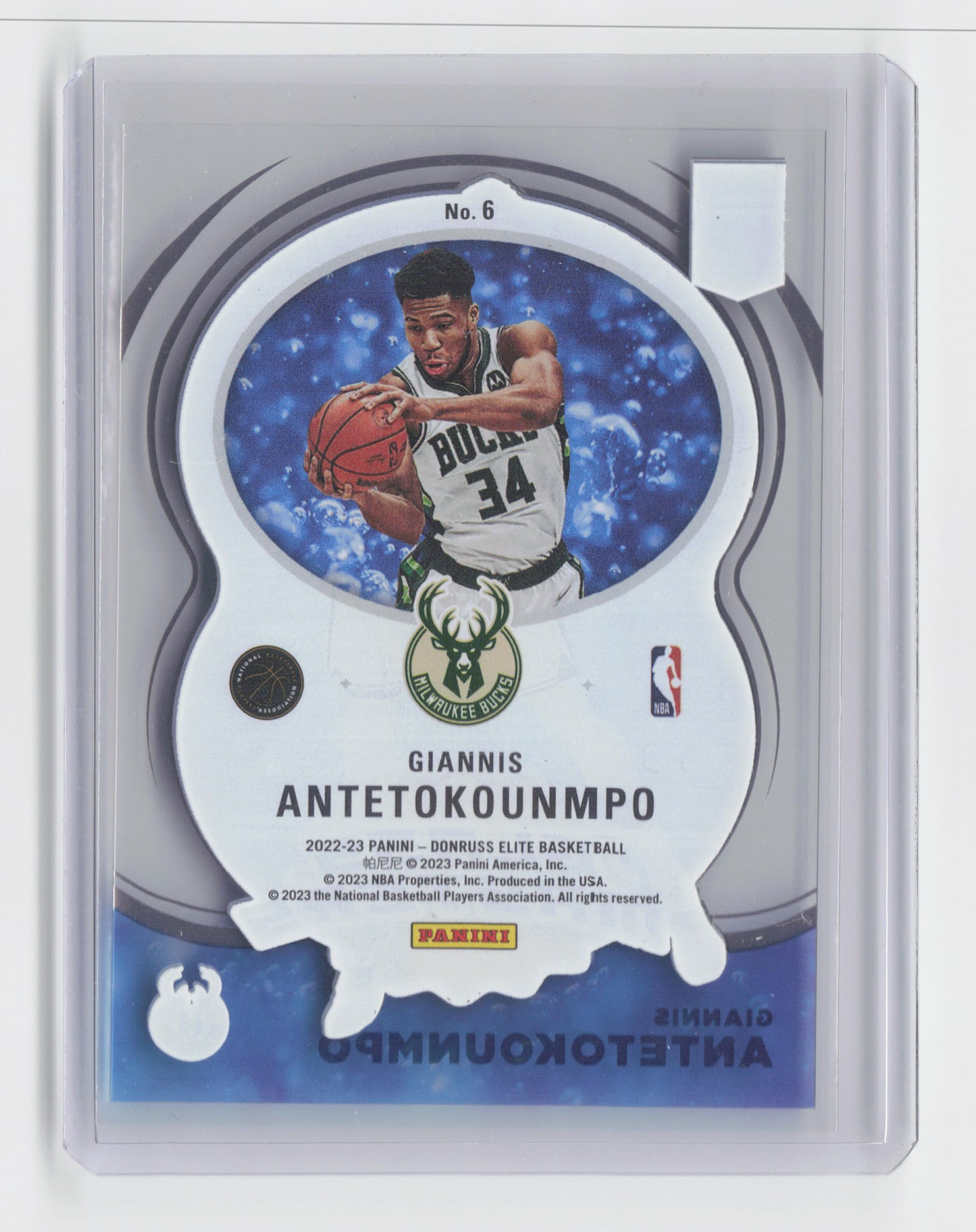 2022-23 - GIANNIS ANTETOKOUNMPO - Glass Masters Acetate - Elite - Bucks #6