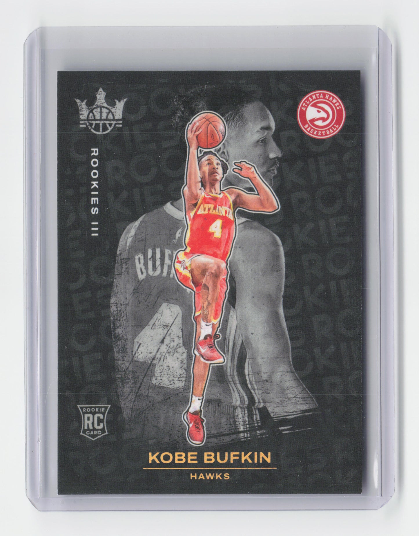 2023-24 KOBE BUFKIN Rookies Level III SSP Court Kings Hawks #150