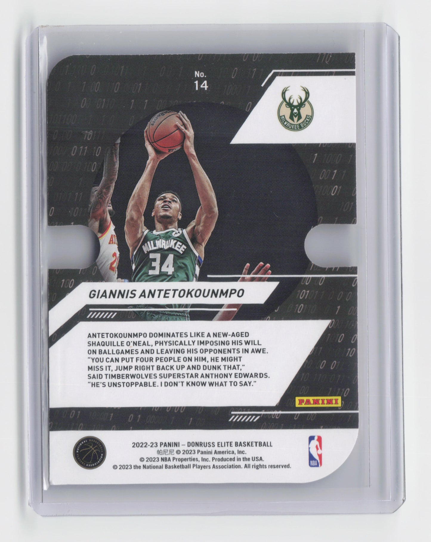2022-23 - GIANNIS ANTETOKOUNMPO - Power Formulas Orange Die Cut - Elite #14