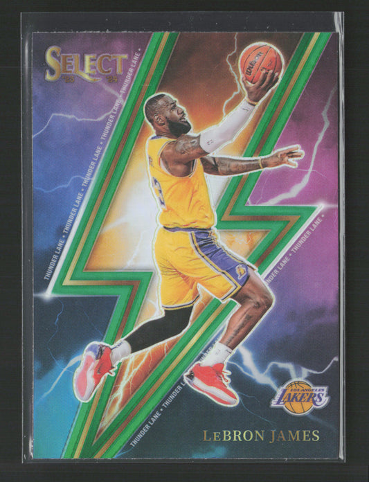 2023-24 LEBRON JAMES Thunder Lane Select Lakers