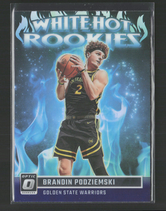 2023-24 BRANDON PODZIEMSKI White Hot Rookies Holo Optic Warriors