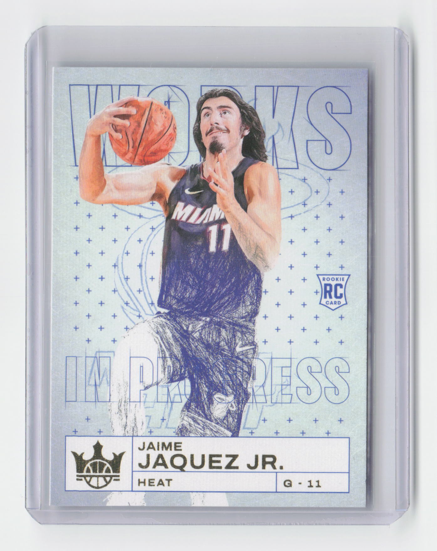 2023-24 JAMIE JAQUEZ JR. Works In Progress - Court Kings Heat - #9