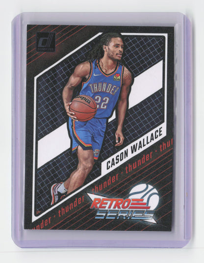 2023-24 CASON WALLACE Rookie Retro Series Donruss - OKC #9