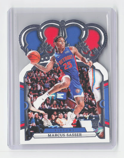 2023-24 MARCUS SASSER Rookie Court Kings Pistons