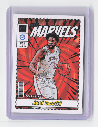 2023-24 JOEL EMBIID  Net Marvels Donruss 76ers