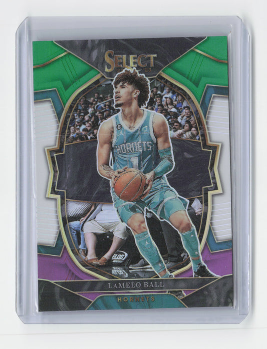 2022-23 LAMELO BALL Tri-Color Select Hornets