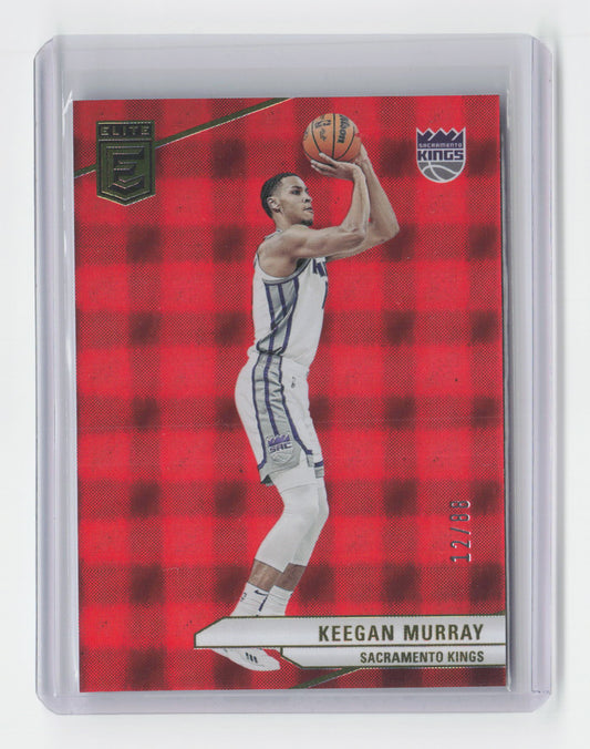 2023-24 KEEGAN MURRAY Red 12/88 Elite International Kings