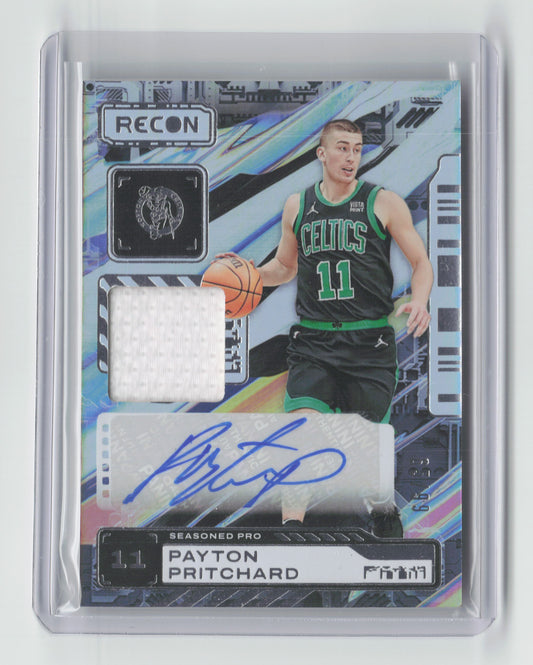 2023-24 PAYTON PRITCHARD Seasoned Pro 66/99 Jersey Auto Recon