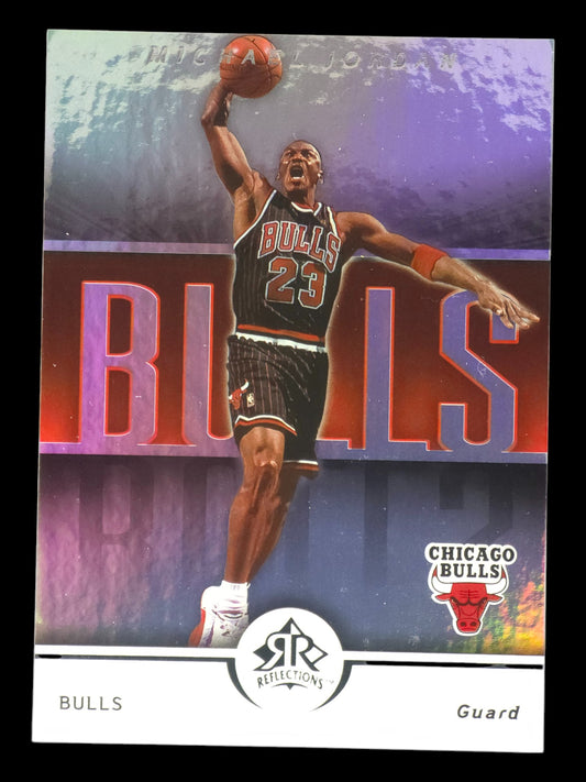 2005-06 MICHAAL JORDAN Reflections Upper Deck Bulls #12