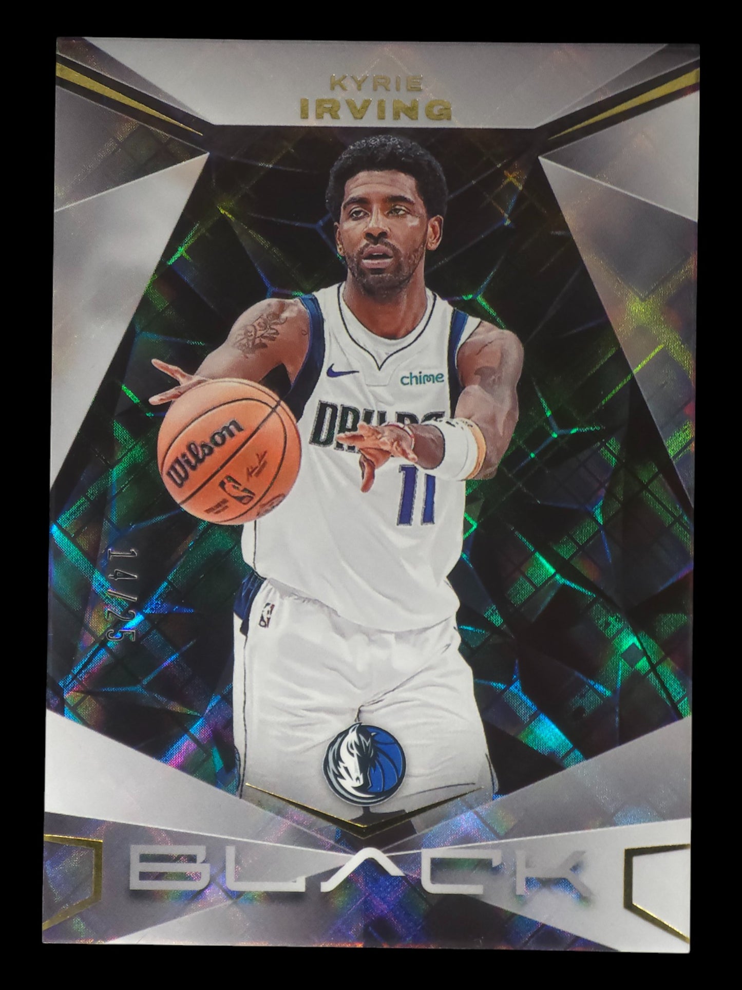 2023-24 KYRIE IRVING Black 14/25 Mavericks #17