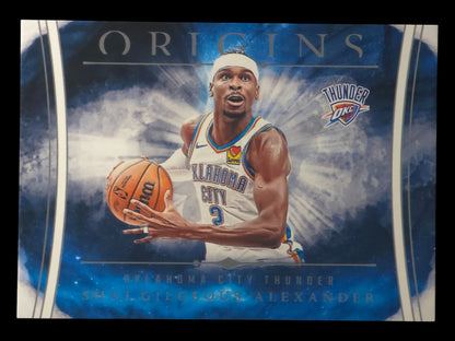 2024-25 SHAI GILGEOUS ALEXANDER Variation Blue SP Origins OKC #59