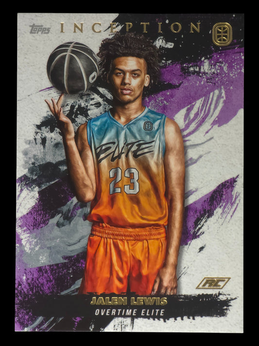 2021-22 JALEN LEWIS Overtime Elite Inception Topps #33