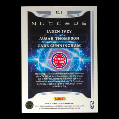 2023-24 IVEY / THOMPSON / CUNNINGHAM Nucleus Origins Pistons #6