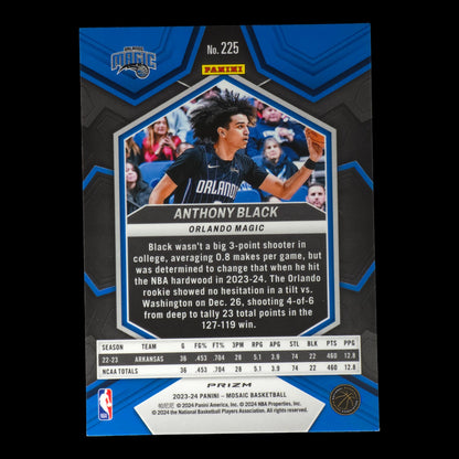 2023-24 ANTHONY BLACK Rookie Silver Mosaic Magic #225